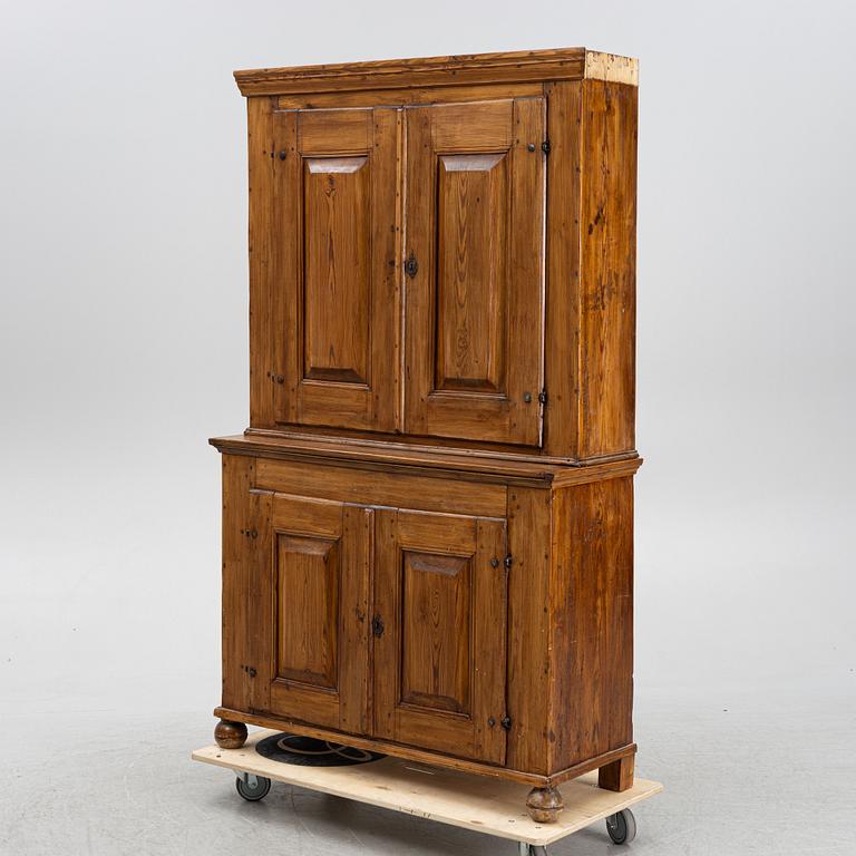 A 19th Century Pinewood Cabinet.
