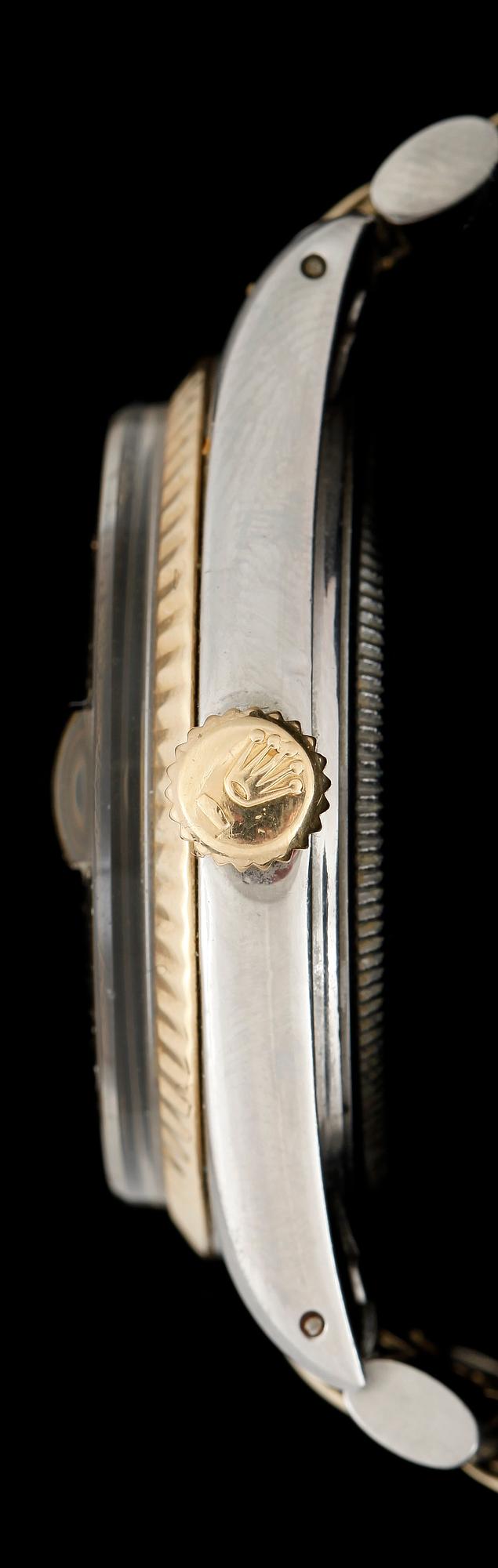 ARMBANDSUR, herr, Rolex Datejust, stål/guld, ca1978/1979.