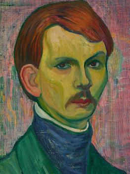 Axel Törneman, Self portrait.