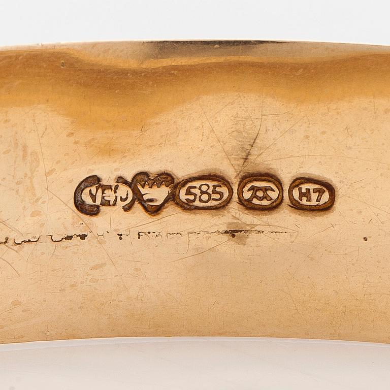 Rannekoru, 14K kultaa.