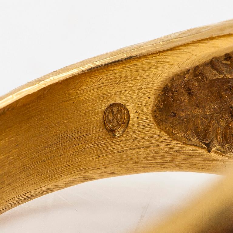 Ilias Lalaounis, ring, 18K guld, Grekland.