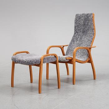 Yngve Ekström, a lounge chair with ottoman "Lamini", Swedese Möbler AB, Sweden. 2006.