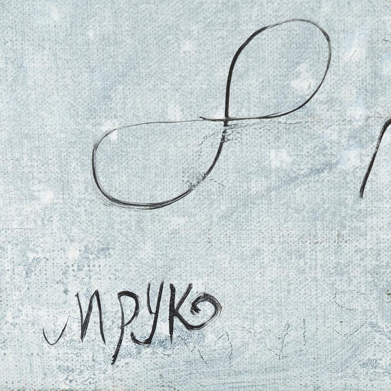 Madeleine Pyk, olja på duk, signerad M. Pyk.