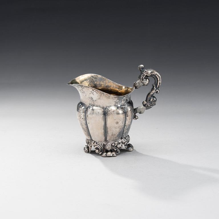 GRÄDDSNÄCKA, silver, Eric Wilhelm Gellerstedt (1842-1856), Härnösand 1851. Vikt 117,5 g.