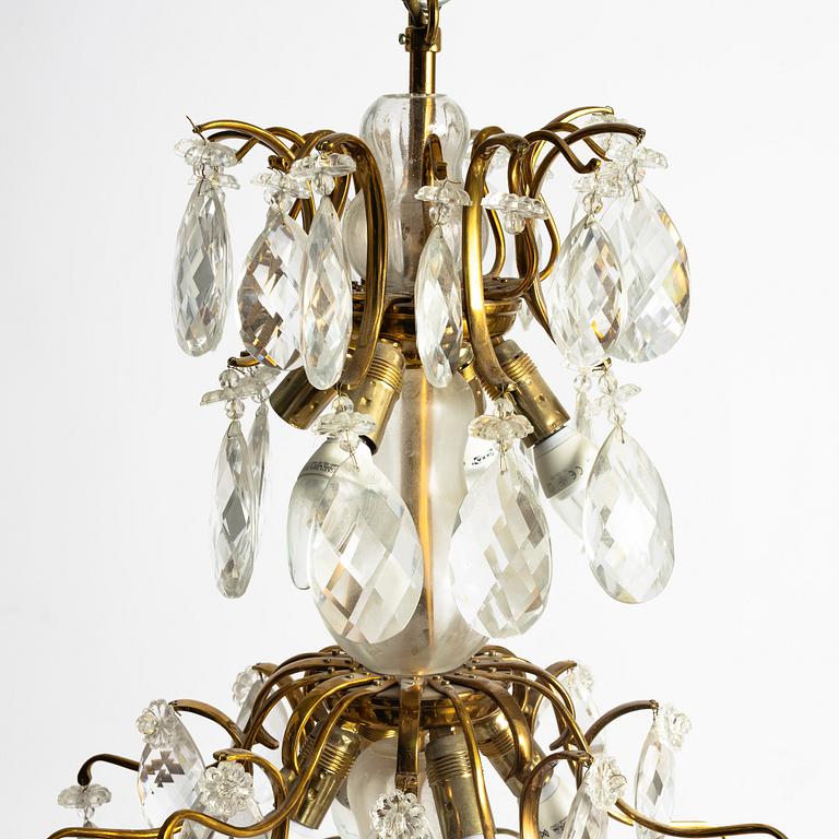 Chandelier, Rococo style, contemporary.