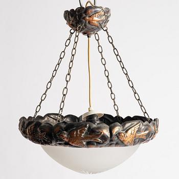 Taklampa, jugend, 1900-talets början.