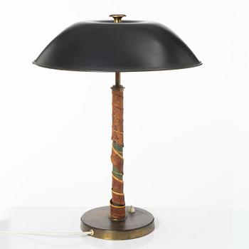 Arvid Böhlmarks Lampfabrik, a table lamp, model '15624', 1950s.
