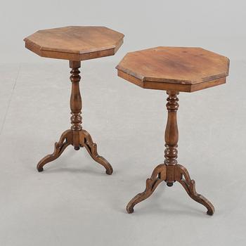 PELARBORD, ett par, 1800-tal.