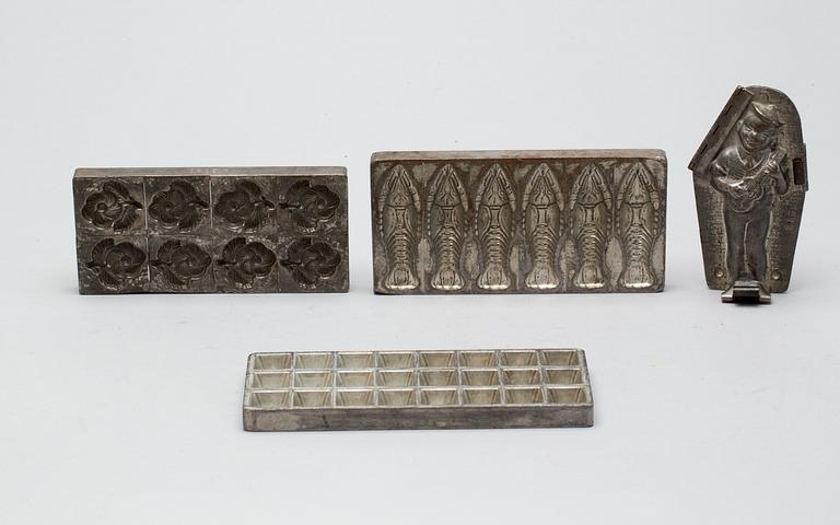 MARSIPAN/CHOKLADFORMAR, 4 st, Anton Reiche, Dresden.