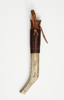 A Sami knife by Jon Pålsson Fankki 1922.