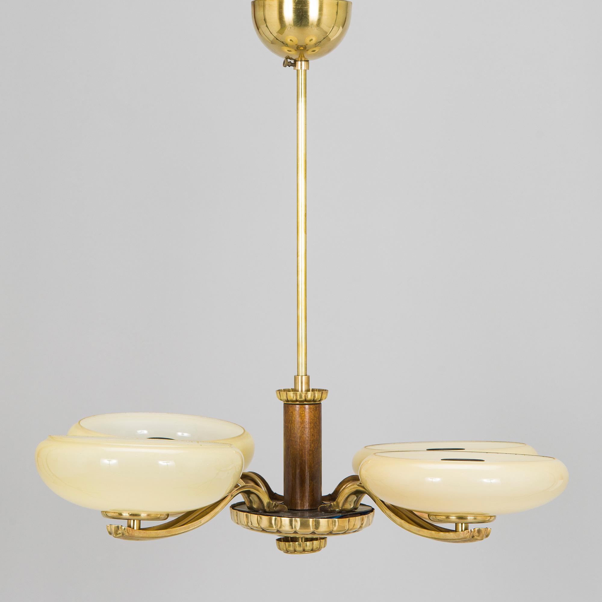 Paavo Tynell, taklampa, 1930-tal.