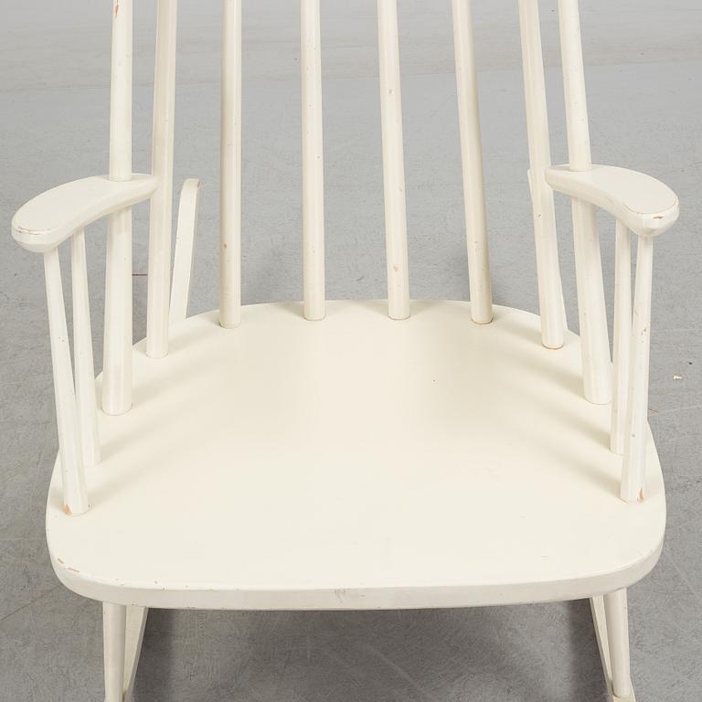 A 'Gunga Din' rocking chair by Gillis Lundgren for Ikea.