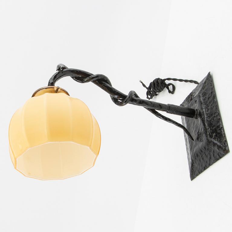 Vägglampa tidigt 1900-tal.