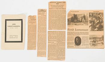 Akseli Gallen-Kallela, Emil Wikströmin muotokuva.