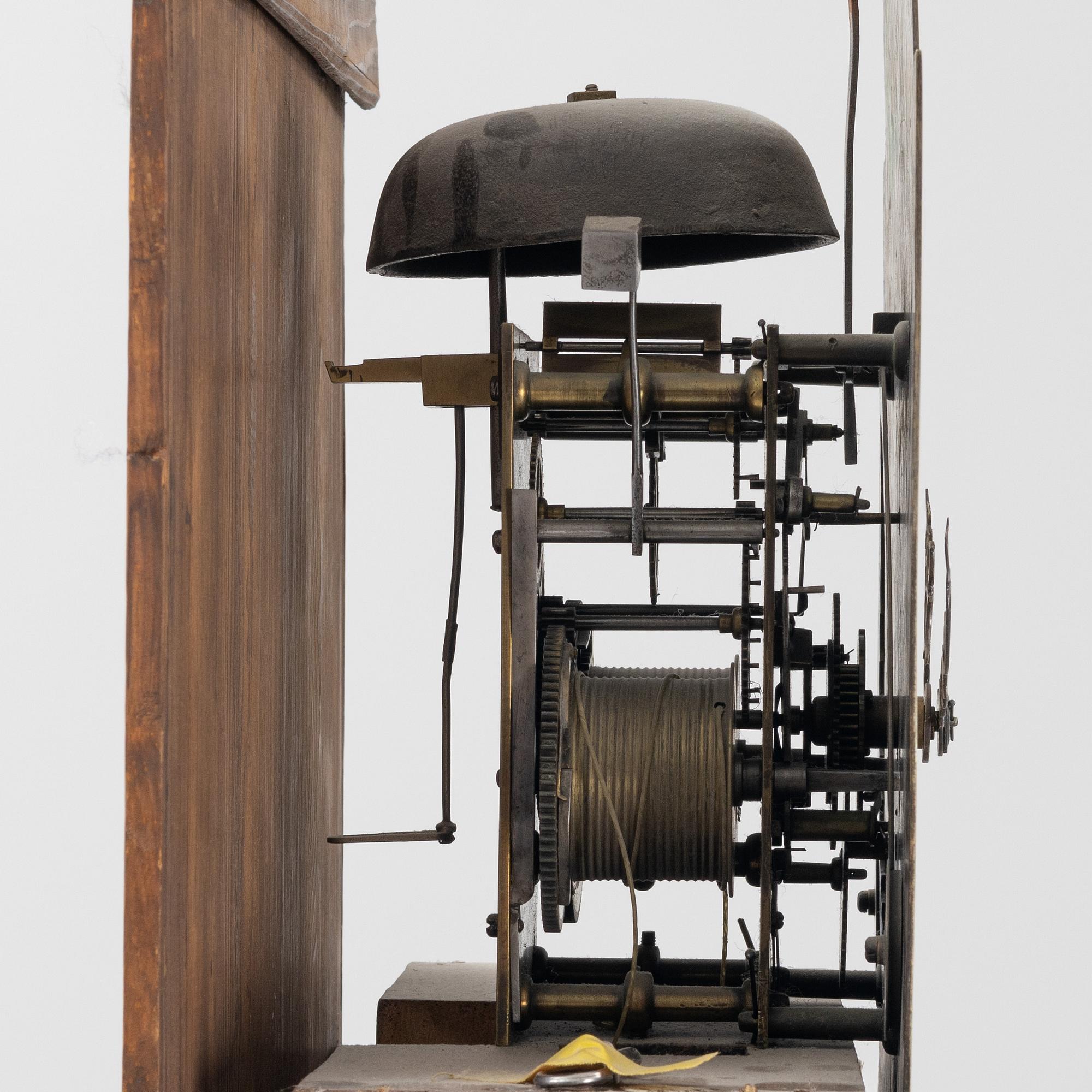 A longcase clock, George Lumley, Bury, England, second half of the 18th Century.