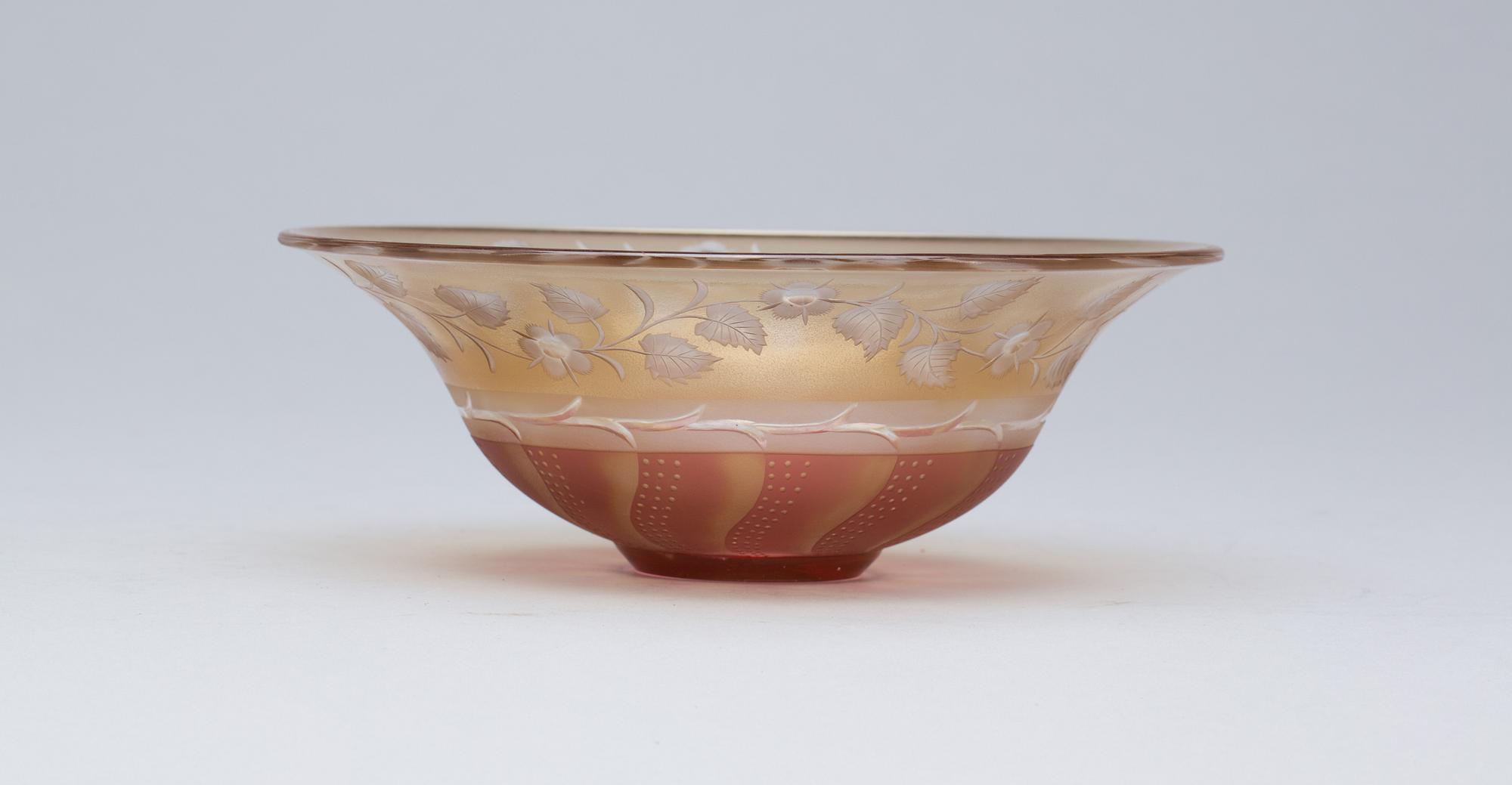 SKÅL, glas, Eva Englund. Orrefors.