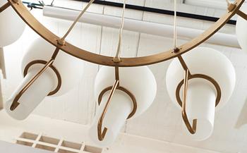 A Hans Agne Jakobsson ceiling lamp, Markaryd, Sweden 1960-70's.