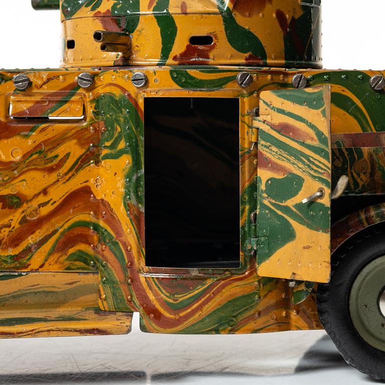 Märklin, armoured car. Germany, 1930s.