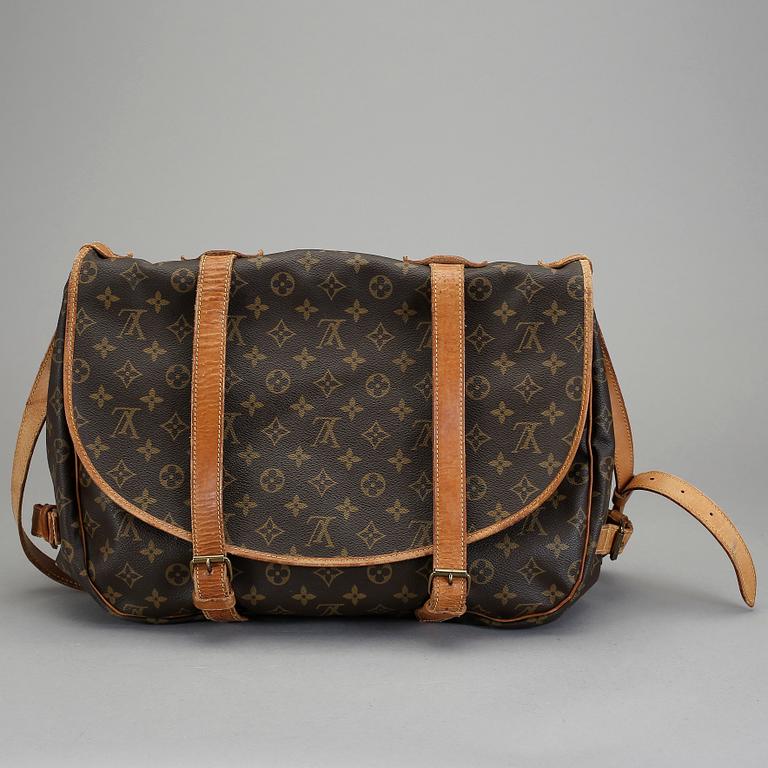 VÄSKA, "Saumur 40", Louis Vuitton.