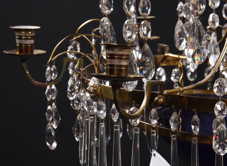 LJUSKRONA, gustaviansk stil, 1900-tal. H 60.