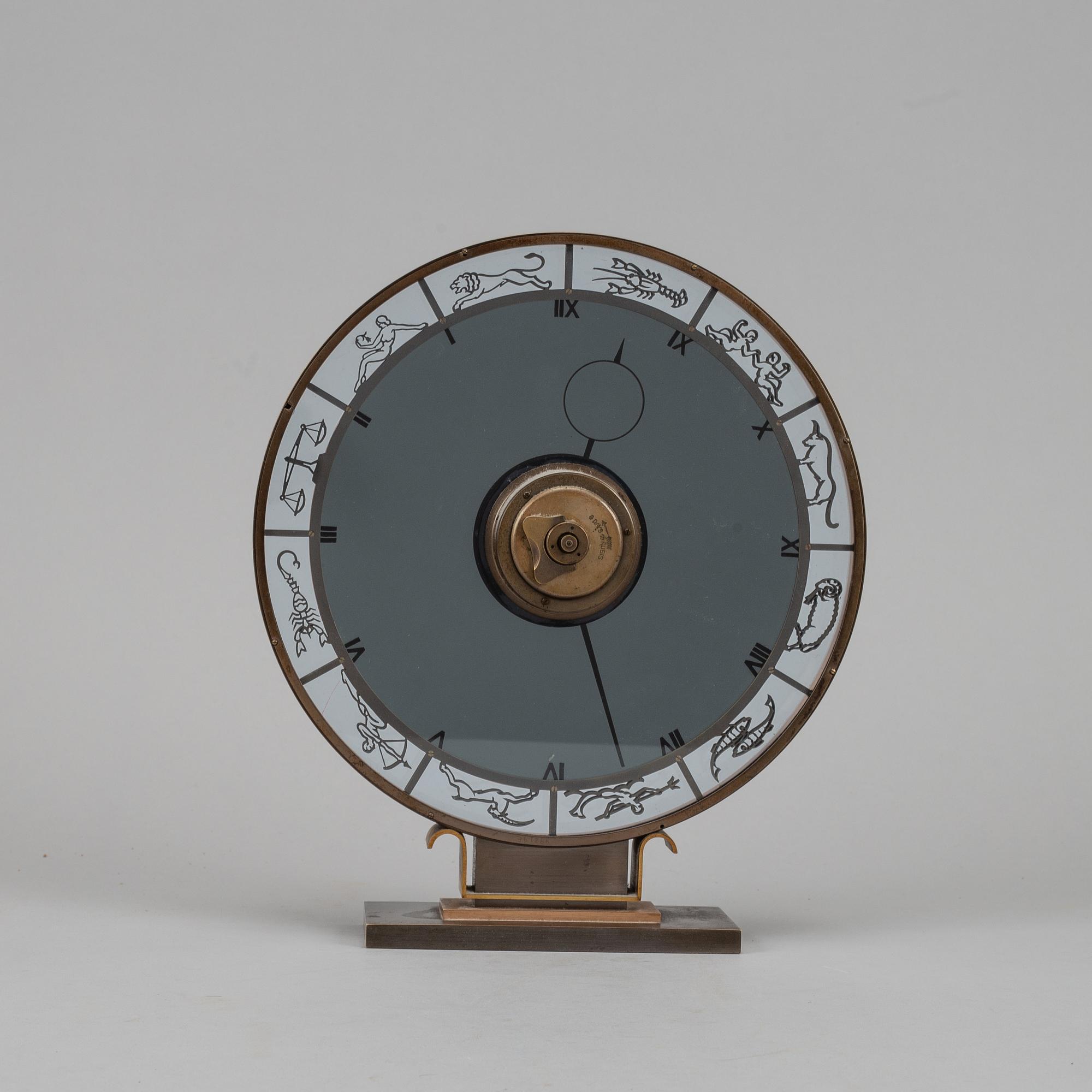 A mid 20th century table clock.