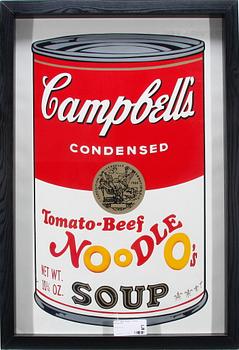 Andy Warhol · ANDY WARHOl, efter, seriegrafi.