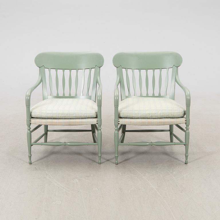 Björn Wiinblad & Brita Drewsen,  armchairs, a pair, "La concha".