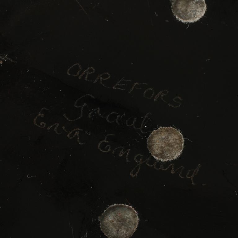 VAS, glas, Graal, Eva Englund, Orrefors, 1900-talets andra hälft.