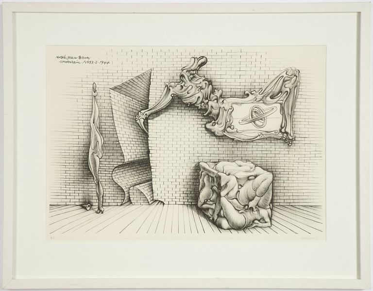 Hans Bellmer, Musee Jean Brun - Souterrain No. 13.8.1944".