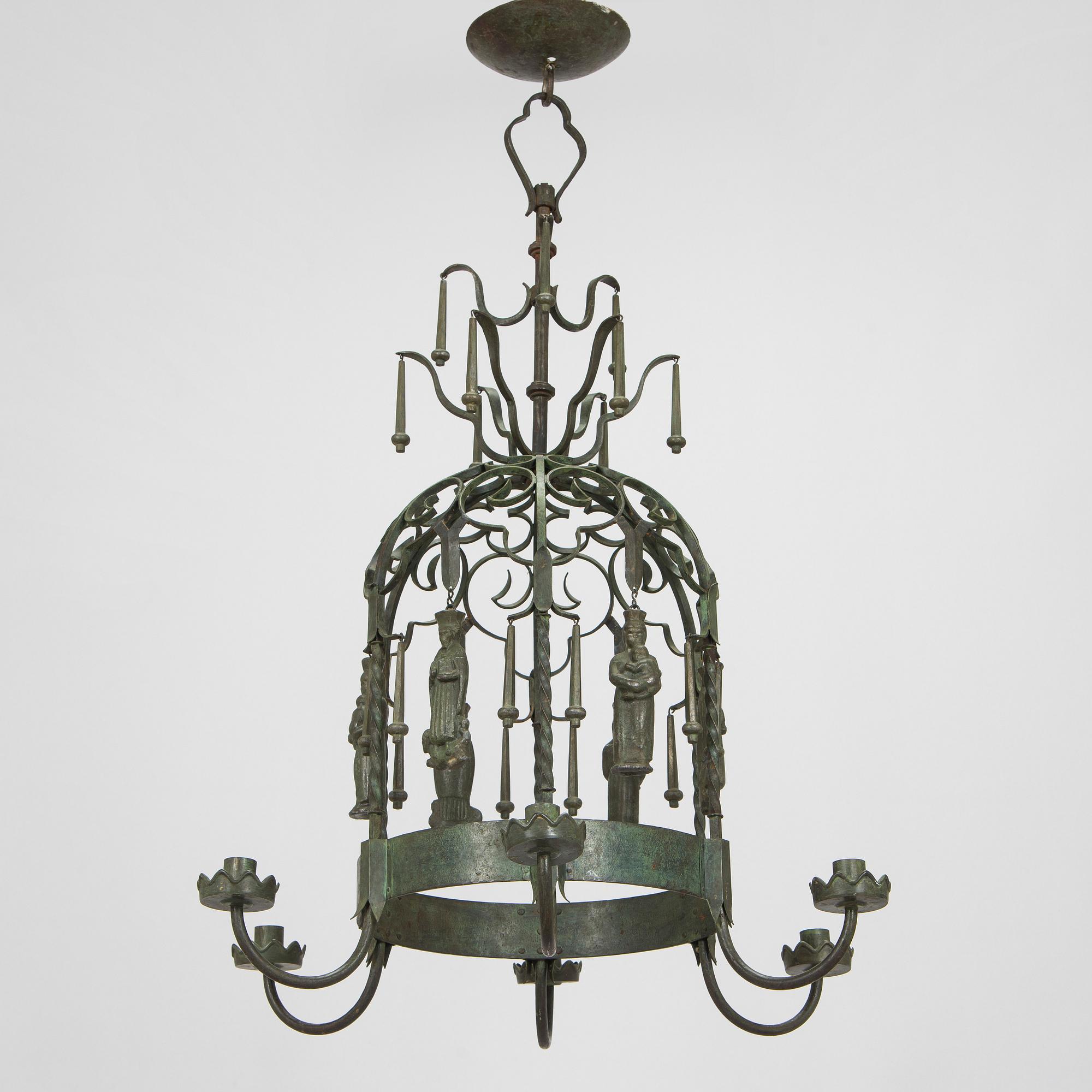 Eino Schroderus, Kynttiläkruunu/ kattokruunu, Taidetakomo Koru 1920-luku.