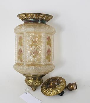 MÅNSKENSLAMPA, omkring 1900.