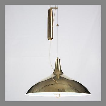 PAAVO TYNELL, ADJUSTABLE PENDANT. Designed for Taito Oy 1948.