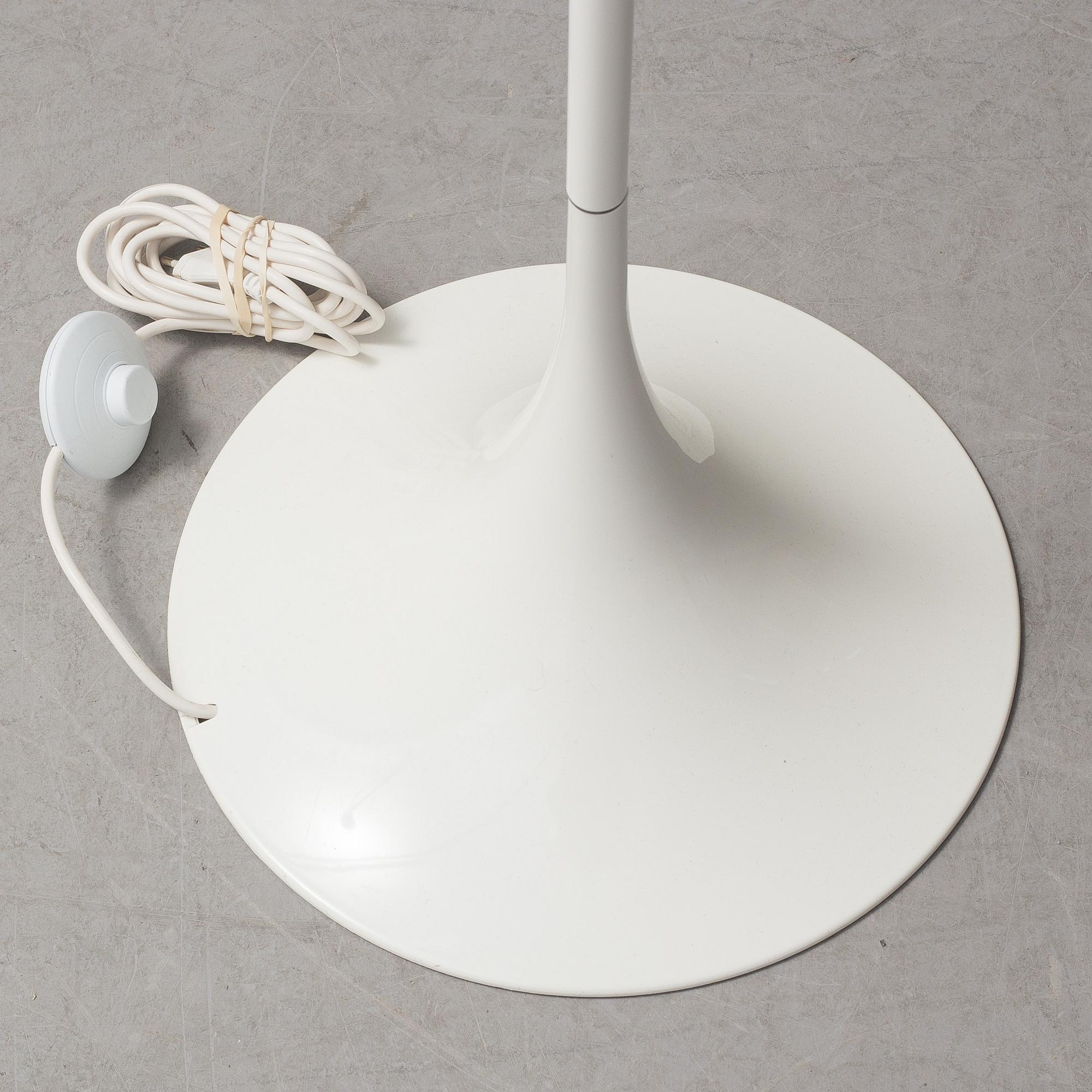 A 'Panthella' floor light by Verner Panton for Louis Paulsen, Denmark. Signed with label.