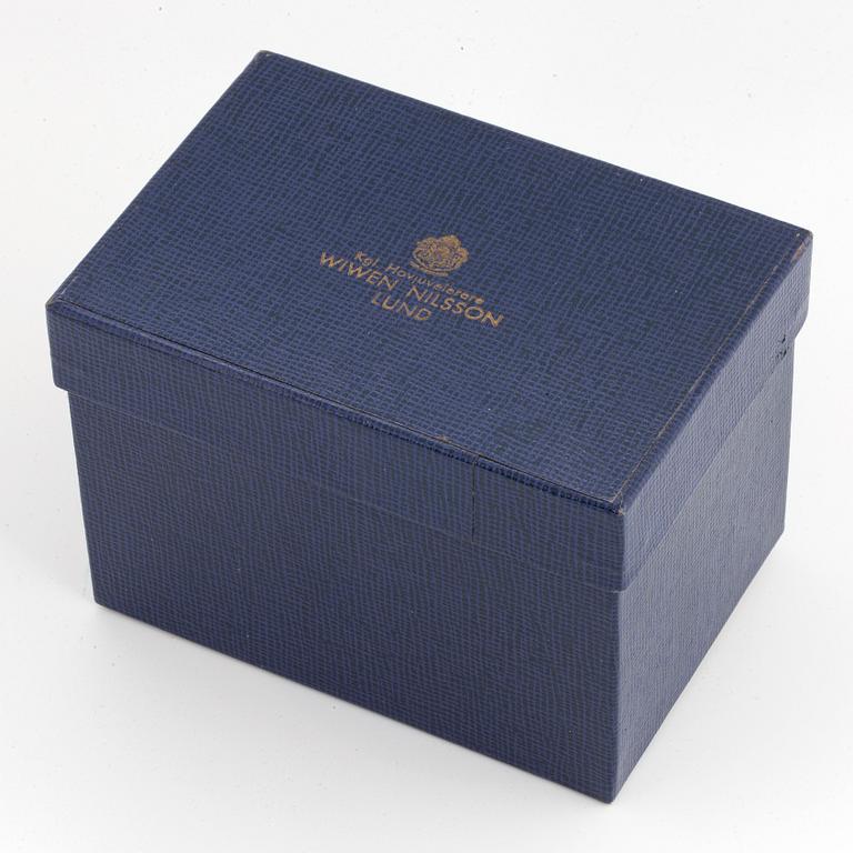 Wiwen Nilsson, a sterling and rock crystal necklace, Lund, Sweden 1965.