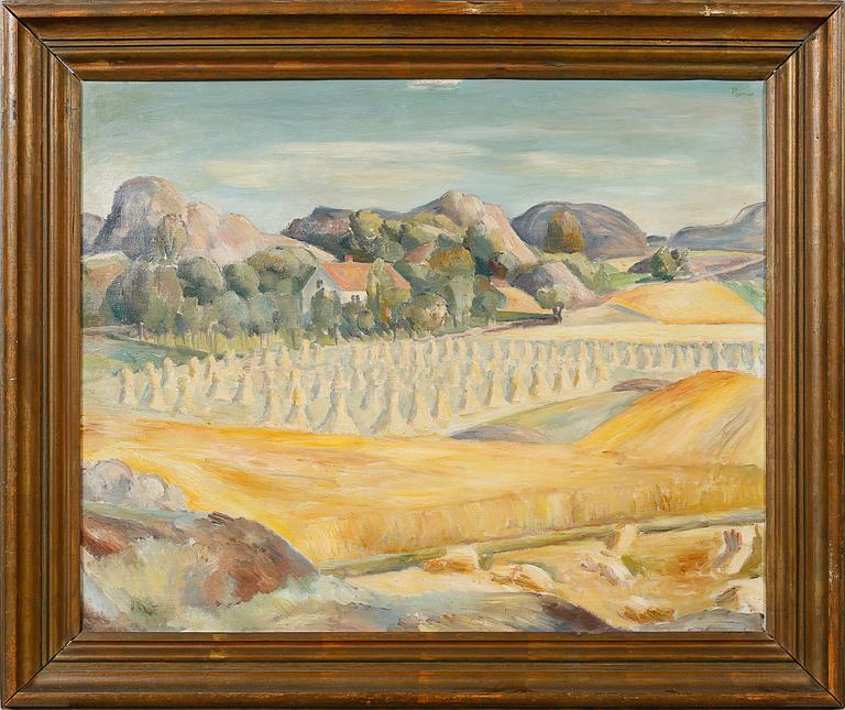 ARTHUR PERCY, olja på duk, signerad.