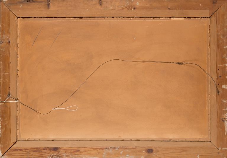 Mikael Stanowsky, oil on board, signed.