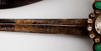 STICKERT SAMT SKÖLD, sannolikt 1800-tal.