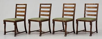 STOLAR, 4 st, troligen Erik Chambert, 1930-/40-tal.