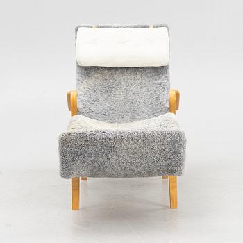 Bruno Mathsson, reclining armchair, "Pernilla 3", Dux, second half of the 20th century.