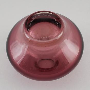 VAS, glas, Aimo Okkolin, Riihimäen Lasi Oy, Finland.