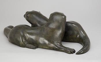 Anders Sandström, Pair of otters.