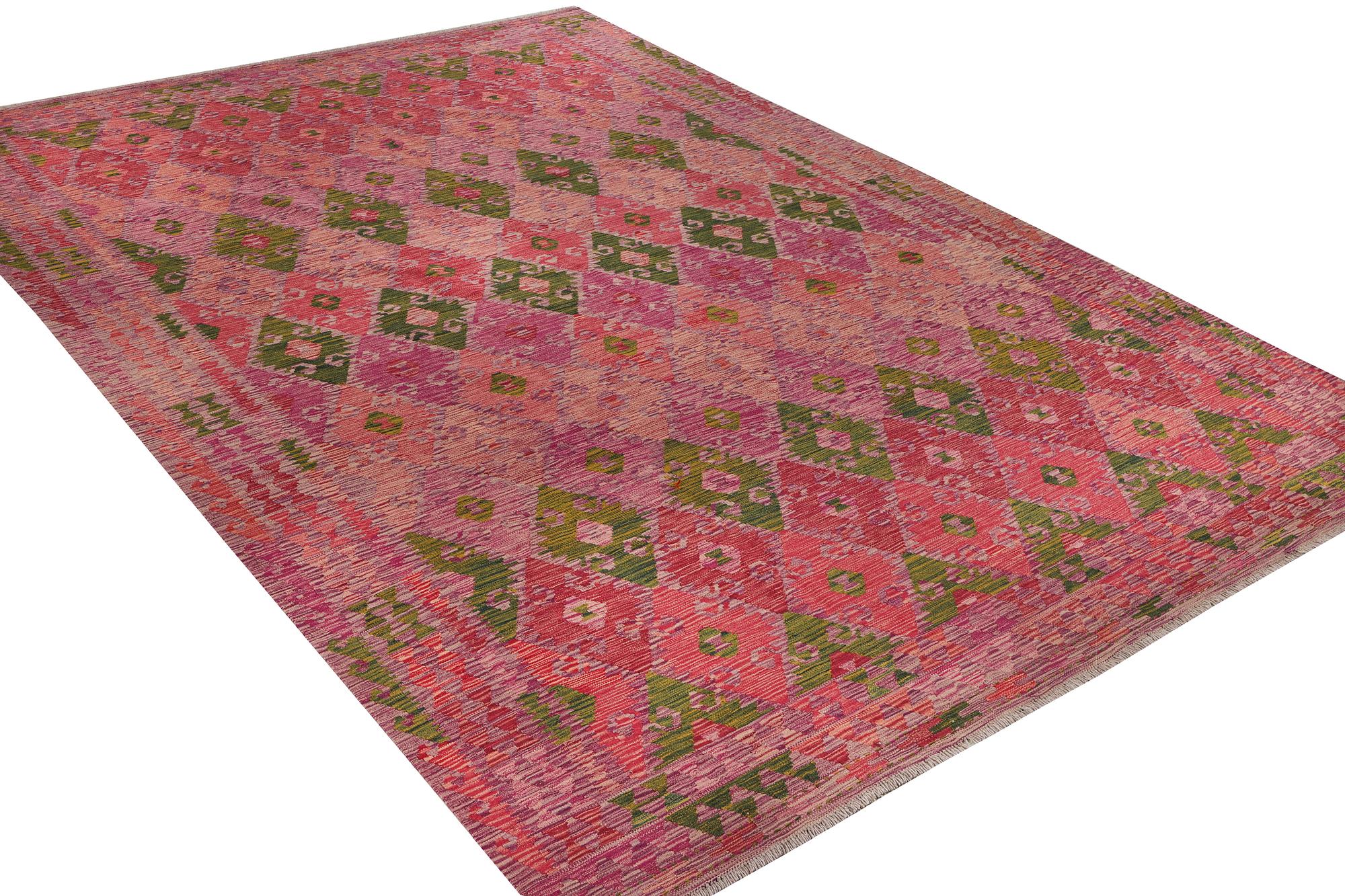 Matta, Afghansk kelim, ca 364 x 253 cm.