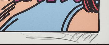 GUDMUNDUR ERRÓ, 3 st, färgserigrafier, signerade och numrerade H/C, E/A och 7/200.