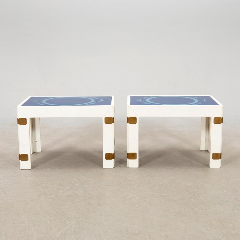 Bra Bohag AB, "Konsul", tables, a pair, 1960s-1970s.