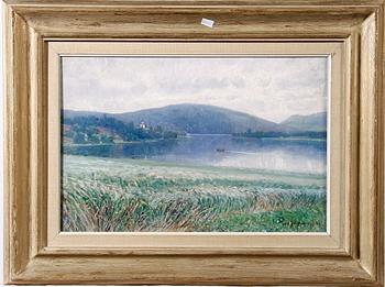 JOHANSSON, CARL. Olja på duk, sign o dat.