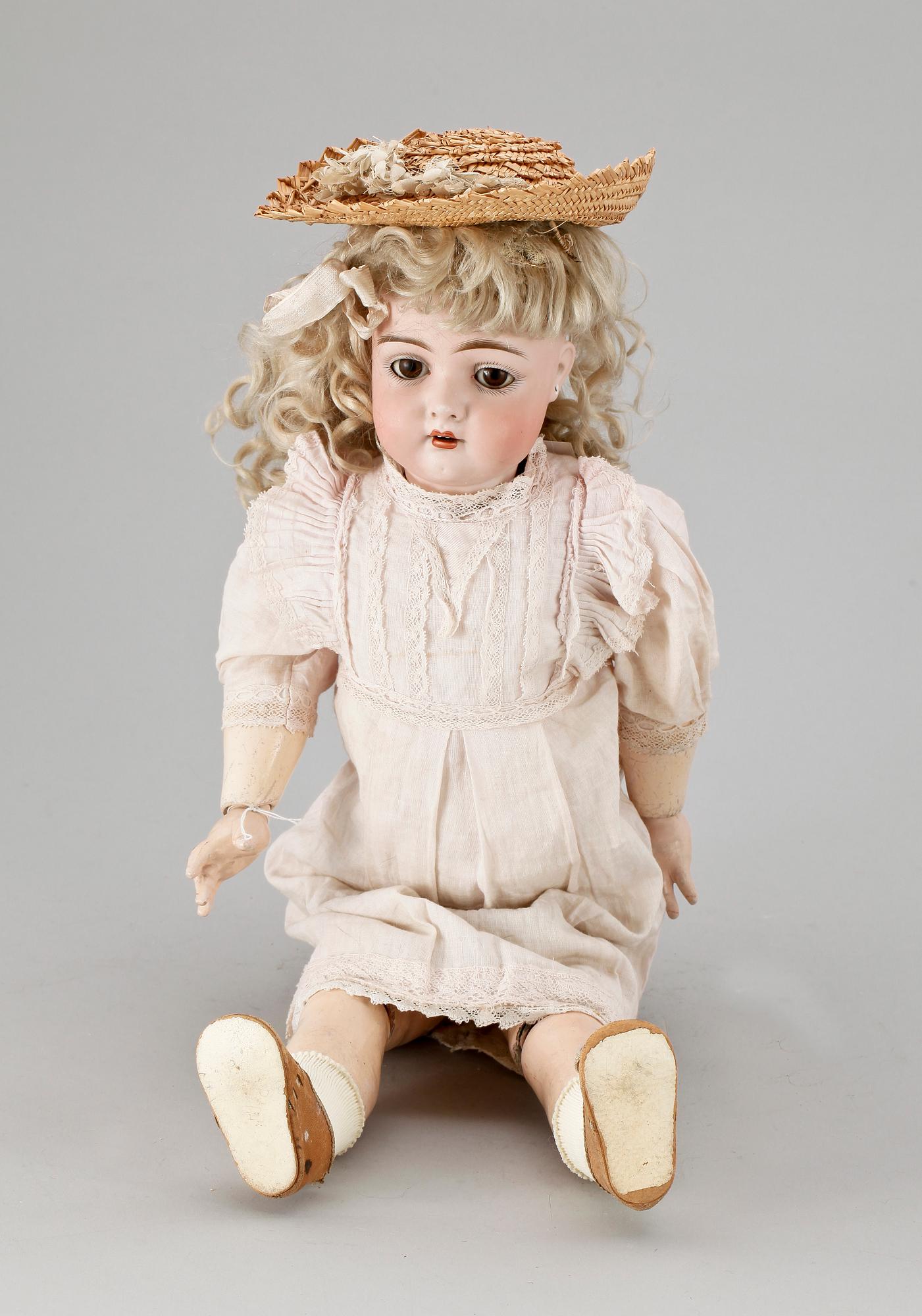 BISKVIFLICKDOCKA, Tyskland, 1900-talets första del. Kämmer & Reinhardt 192.