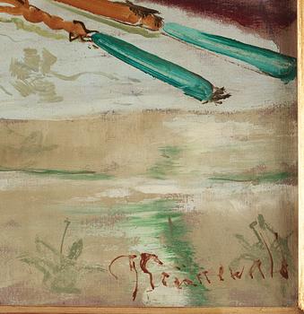 ISAAC GRÜNEWALD, olja på duk, Signerad I Grünewald.