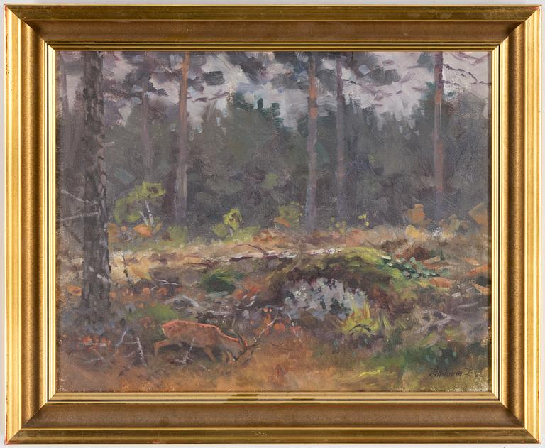 LINDORM LILJEFORS, oil on canvas/panel, signed and dated -62.