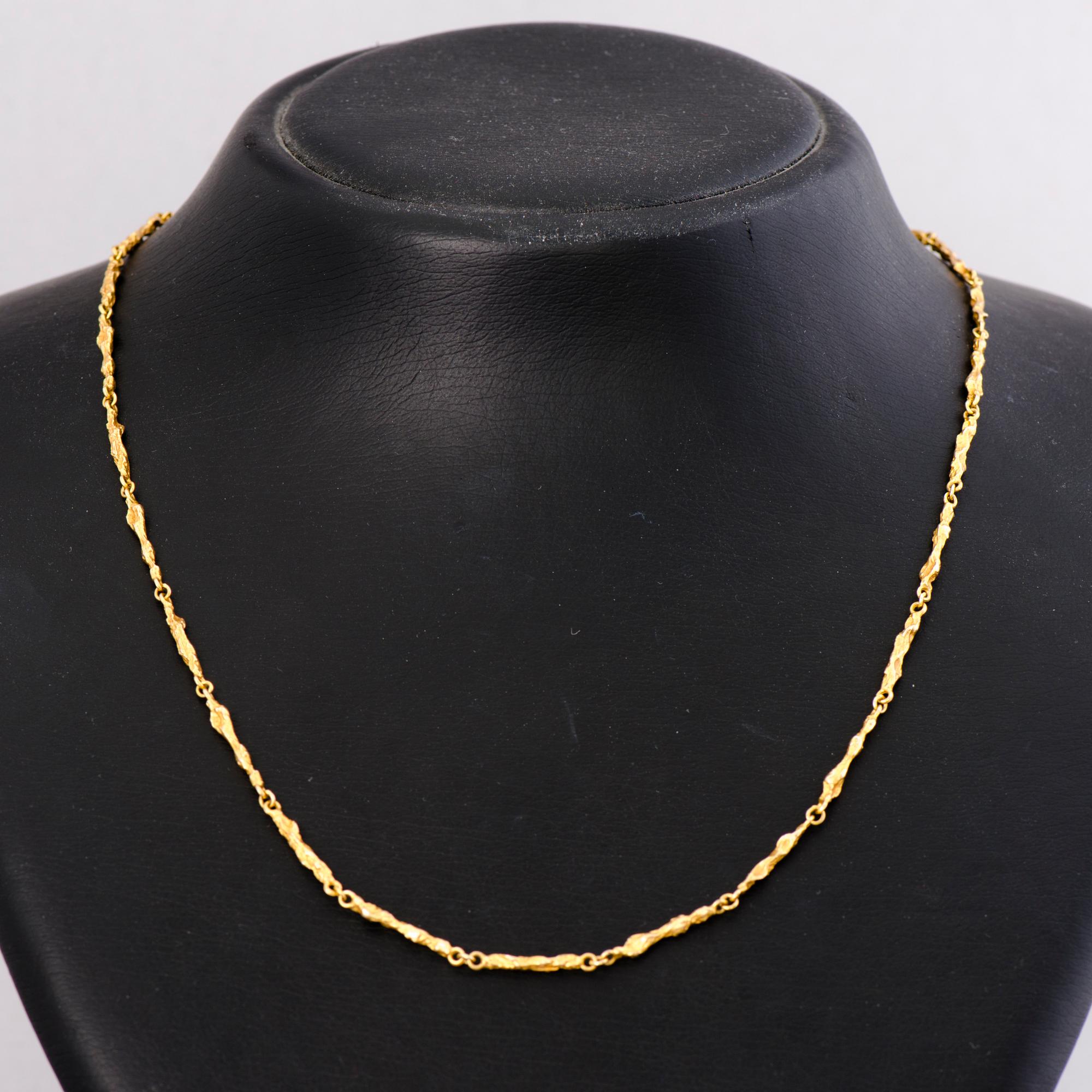 A LAPPONIA NECKLACE, 14K gold. 1993.