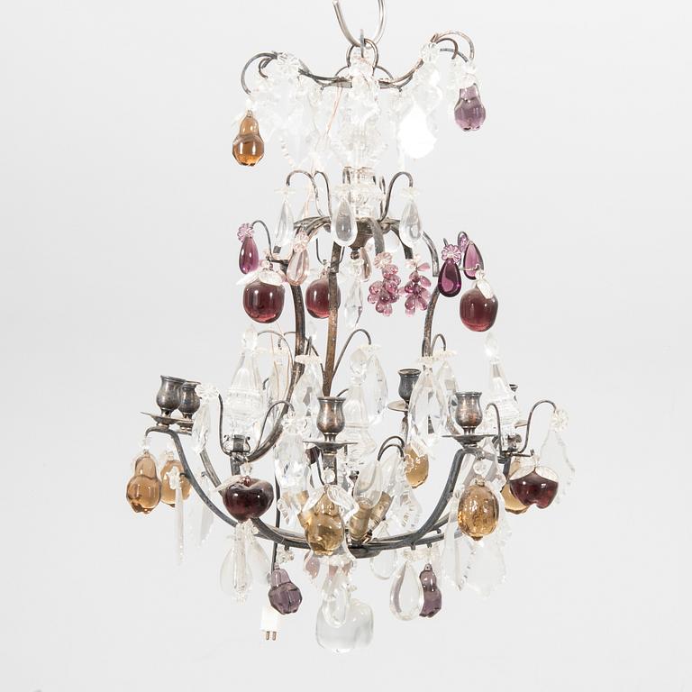 Chandelier in Baroque style, early 20th century.